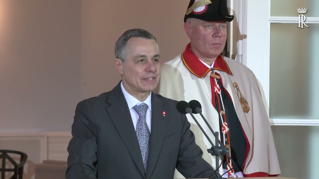 Presidente della Confederazione Svizzera Ignazio Cassis e Presidente Mattarella (29.11.22)