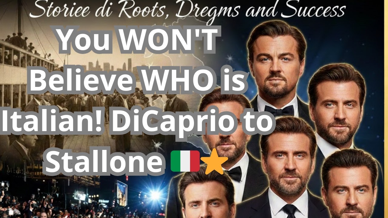 You WON'T Believe WHO is Italian! DiCaprio to Stallone 🇮🇹⭐