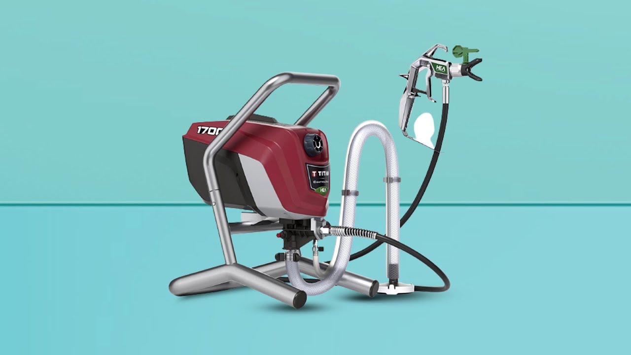 Titan controlMax 1700 Review: High Efficiency Airless Sprayer