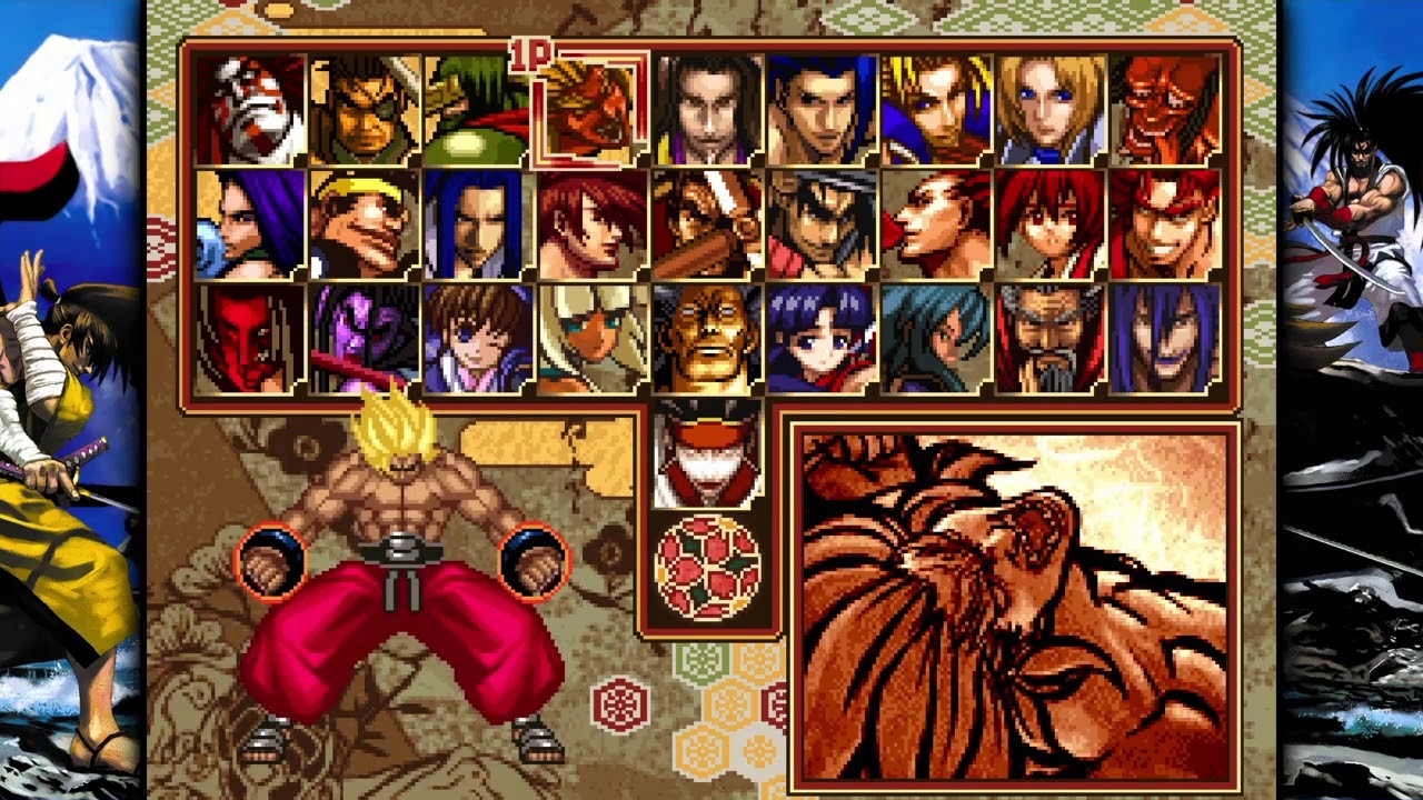 Samurai Shodown V Special - Arcade Mode: Enja (3 bosses)