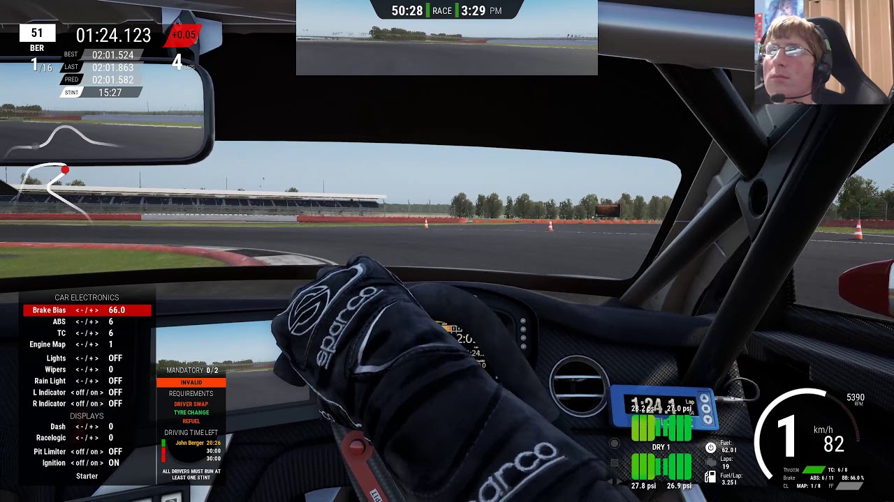 Assetto Corsa Competizione Career Mode. 1 Hour of Silverstone.