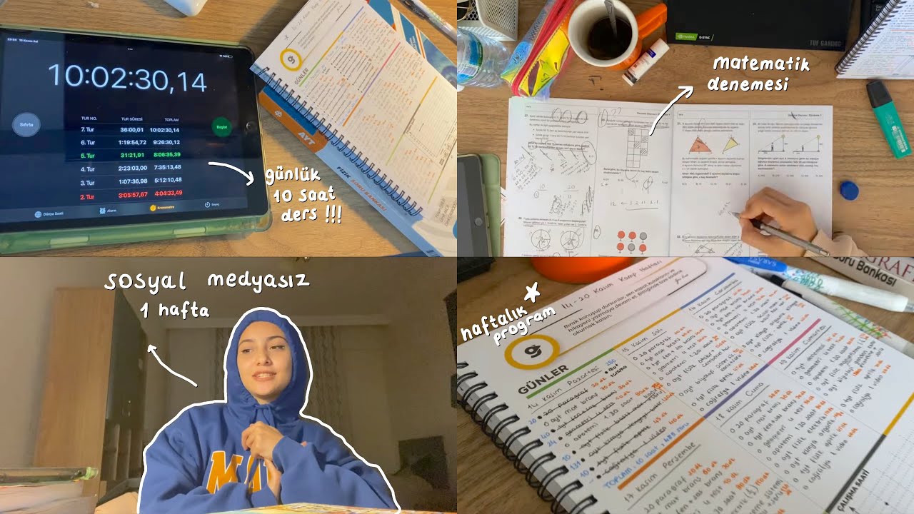 sosyal medyasız mükemmel bir kamp haftası!🪄 || yks çalışma günlüğüm #yks2023