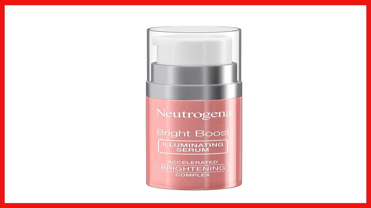Great product -  Neutrogena Bright Boost Illuminating Face Serum with Neoglucosamine & Turmeric Extr