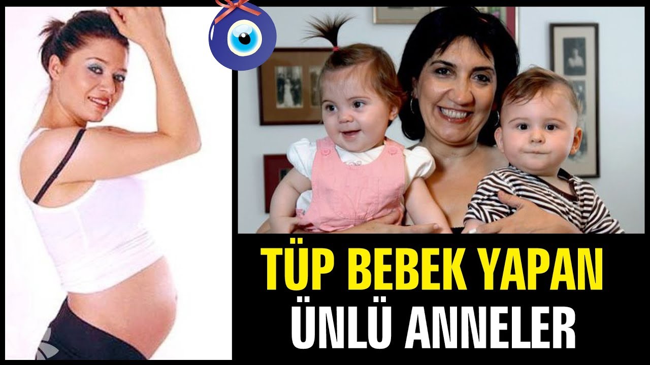 Tüp Bebek Yöntemiyle Hamile Kalan Ünlü Anneler!