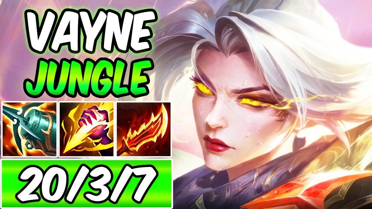 VAYNE JUNGLE IS BROKEN (INSANE ON-HIT DAMAGE)