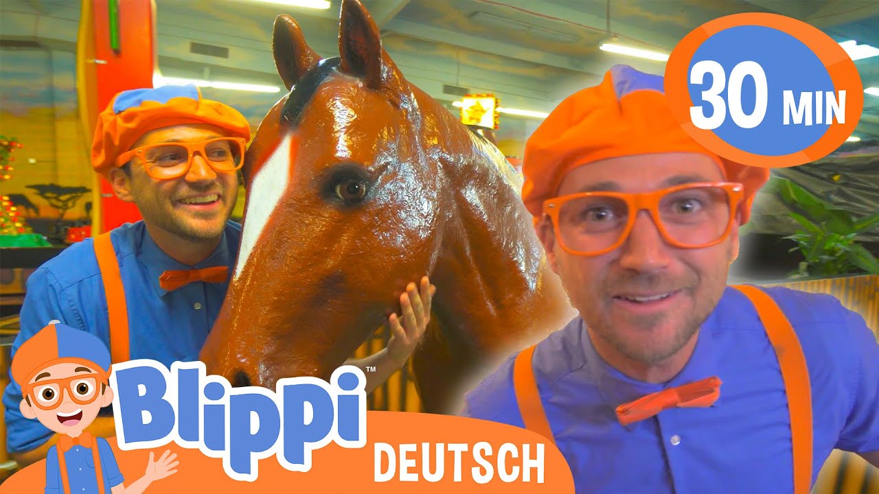 Blippi erkundet Dschungeltiere 🐘 | Blippi Deutsch - | Abenteuer und Videos für Kinder
