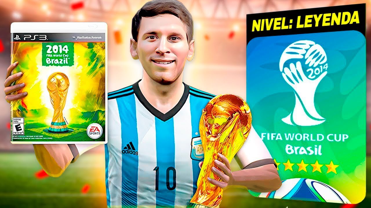 COMO ERA GANAR EL MUNDIAL DE BRASIL 2014 EN EL FIFA QUE INCLUYO SU LICENCIA | FIFA 14
