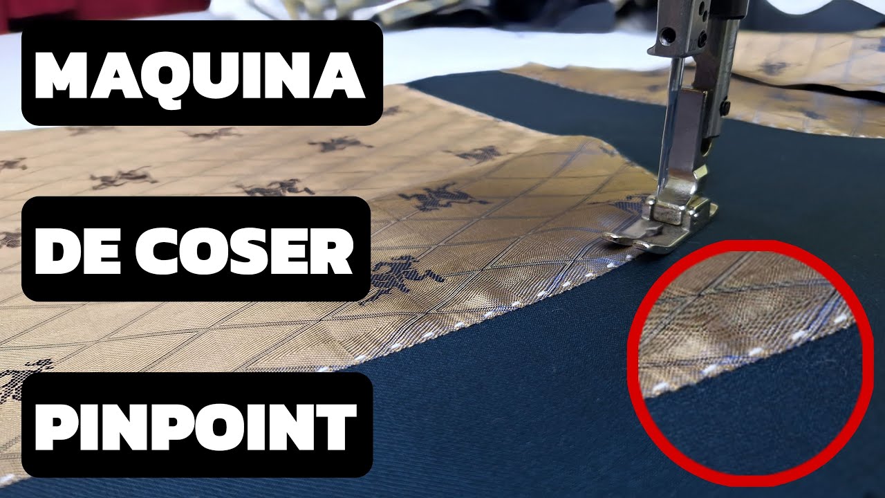 Maquina Para PinPoint | Optimiza Tu Costura | Agiliza y Mejora Tus Proyectos | Pespunte En Saco |