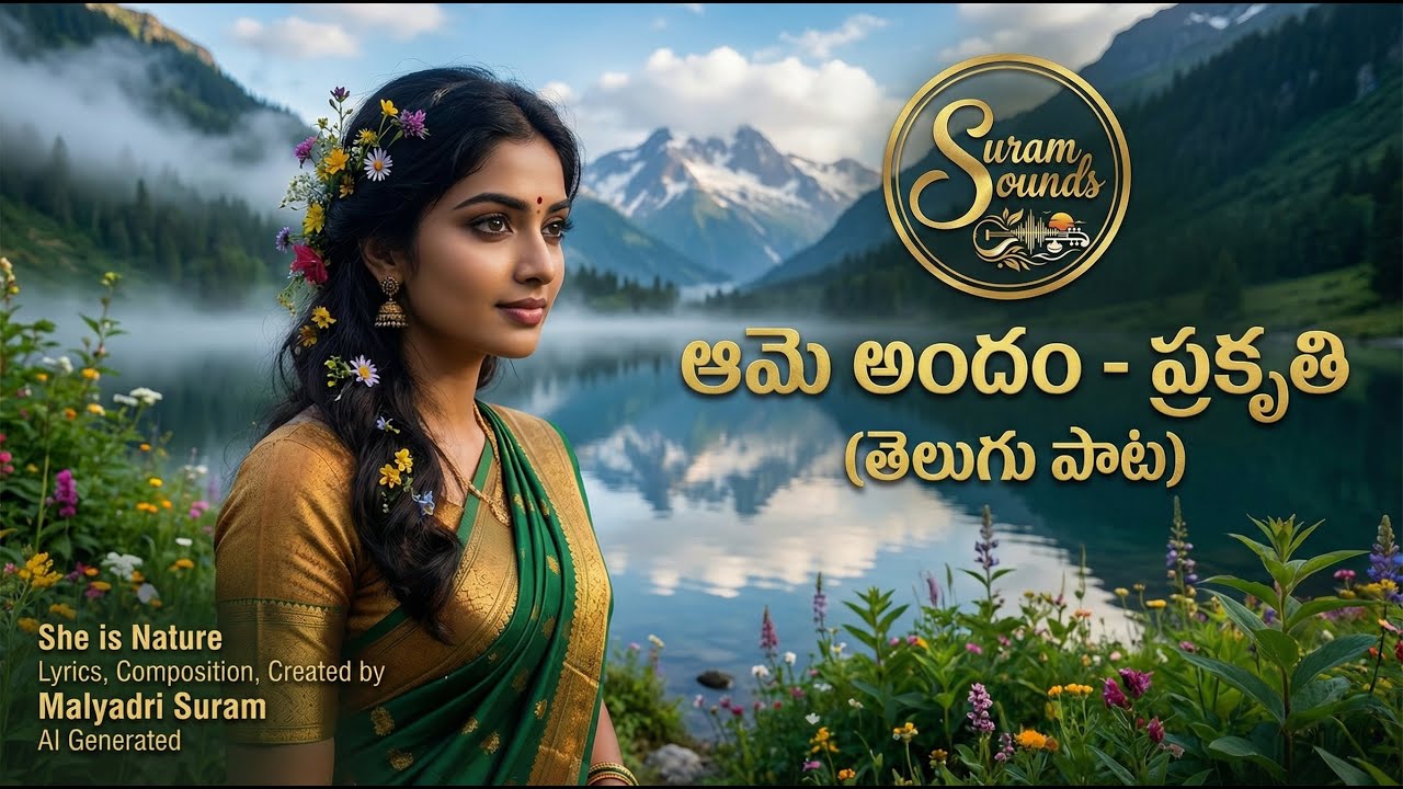 ఆమె అందం - ప్రకృతి (తెలుగు పాట) She is Nature Telugu Song