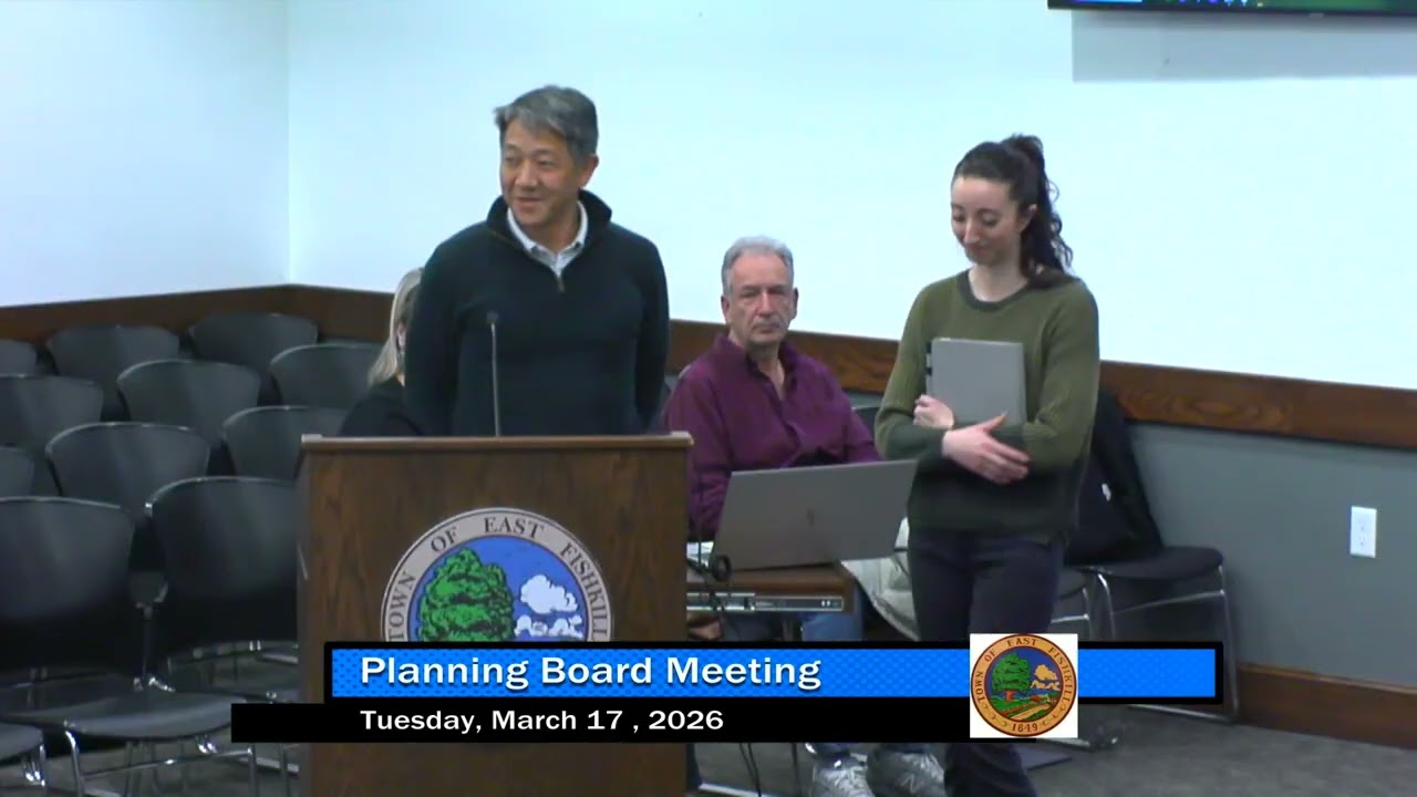 Planning Board Meeting 3-17-26