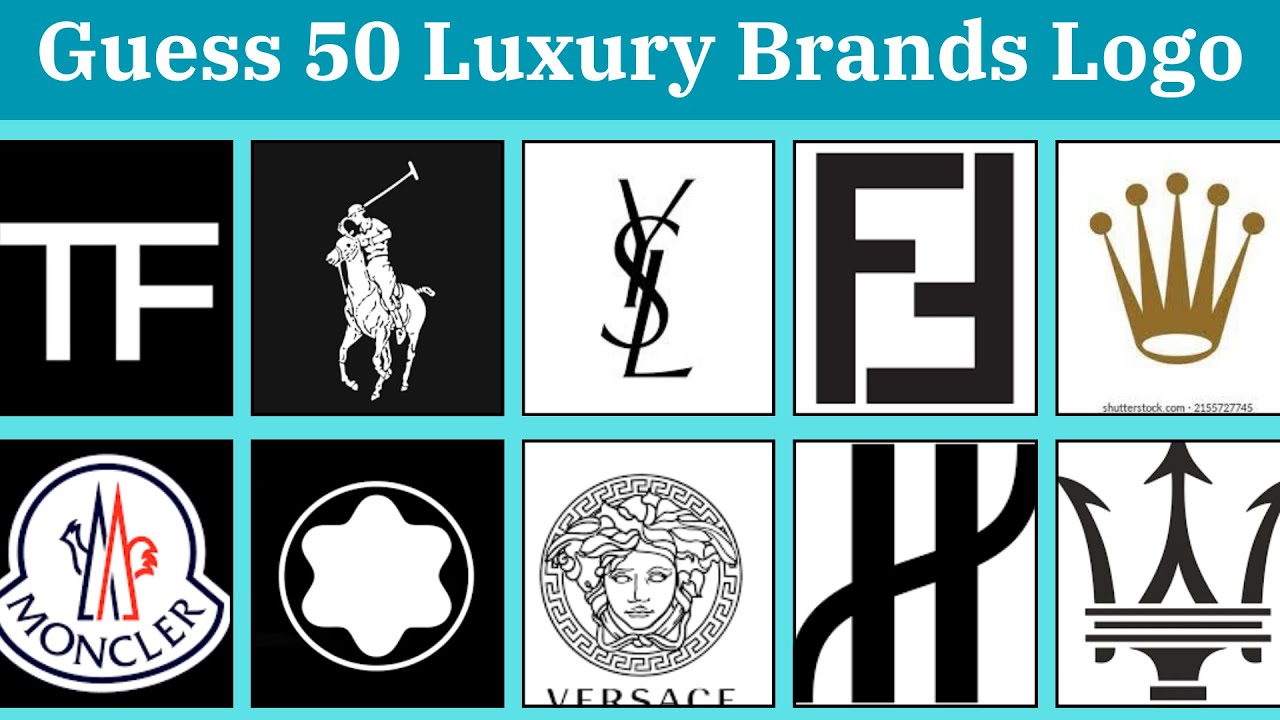 Can you Guess the Luxury Brand Logos ? | Logo Quiz 2024