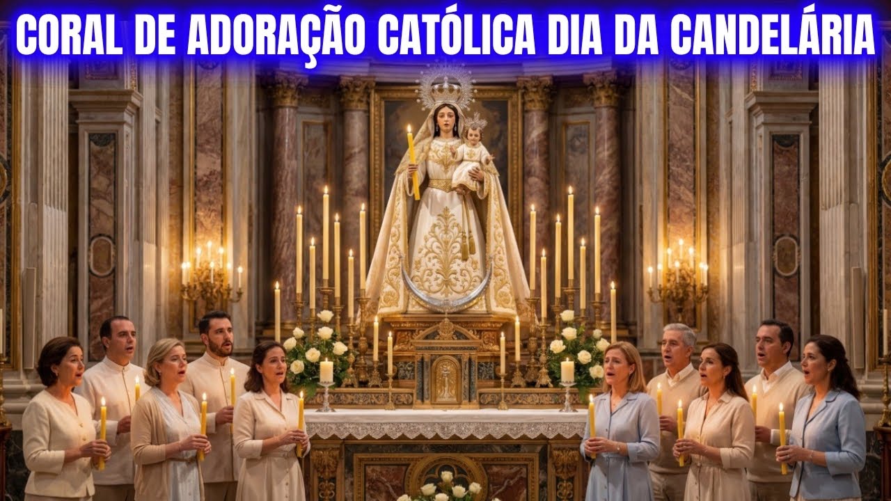 🕯️ A CANDELÁRIA CRISTO LUZ DO MUNDO 🔥 ALABANÇAS E CANTOS CATÓLICOS