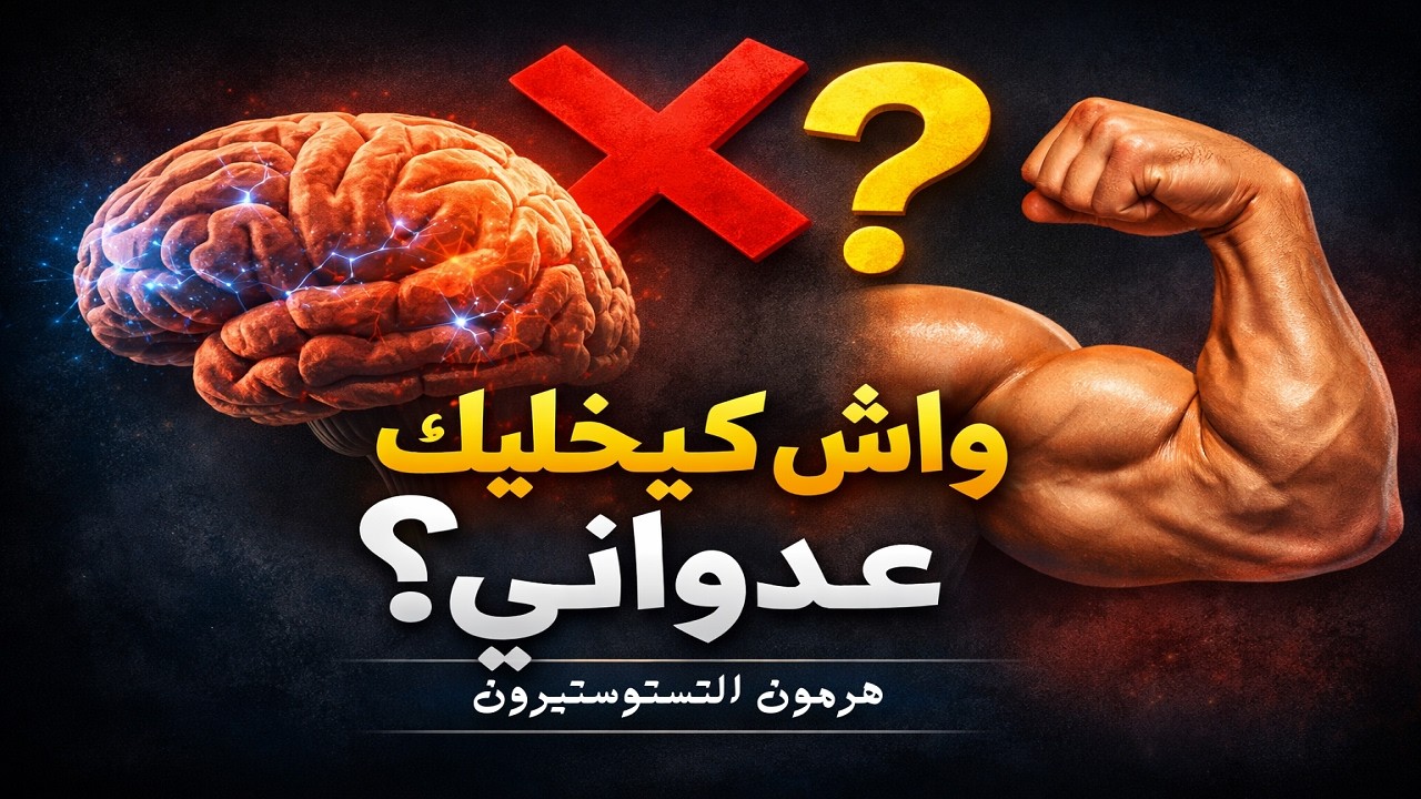 التستوستيرون: واش فعلاً كيخليك عدواني؟ الحقيقة العلمية اللي غادي تفاجئك!