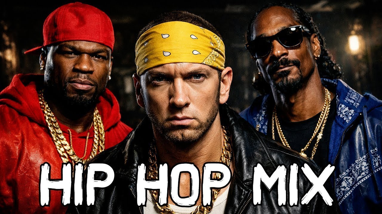 TOP OLD SCHOOL HIP HOP – Eminem, Snoop Dogg, 50 Cent, 2Pac, Biggie, Dre, Xzibit, DMX, Diddy, Jay-Z