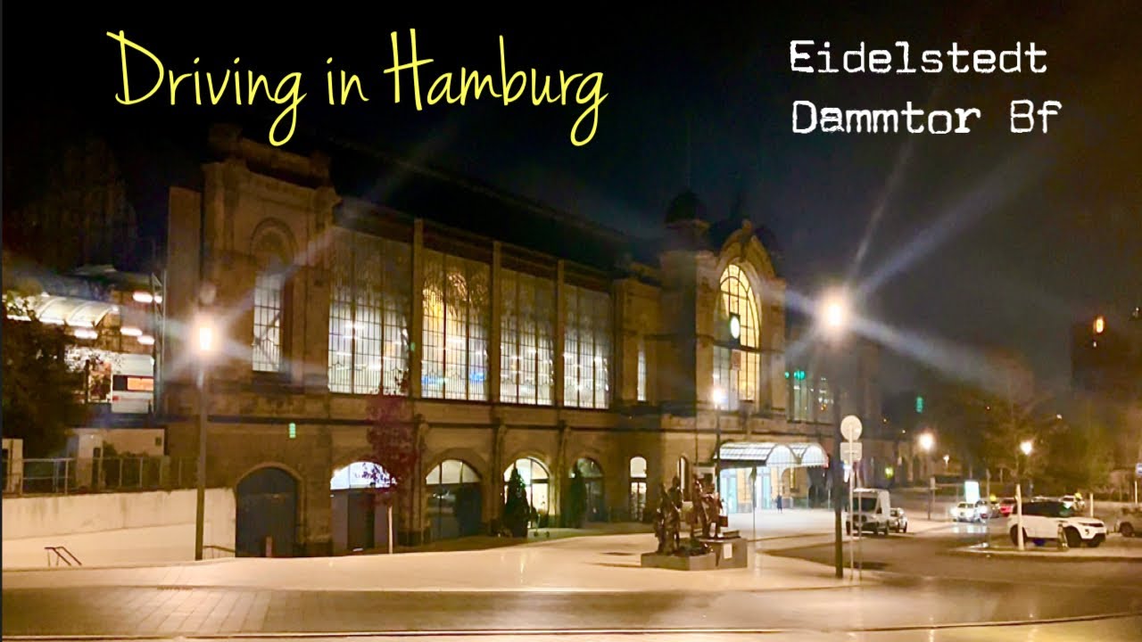 Driving in Hamburg *[Eidelstedt ➡️  Dammtor]*[4K]*