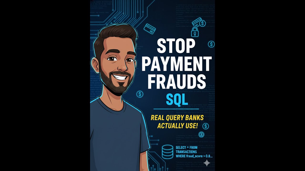 Fraud Detection with SQL 💳 | Catch Payment Scams in Real-Time!