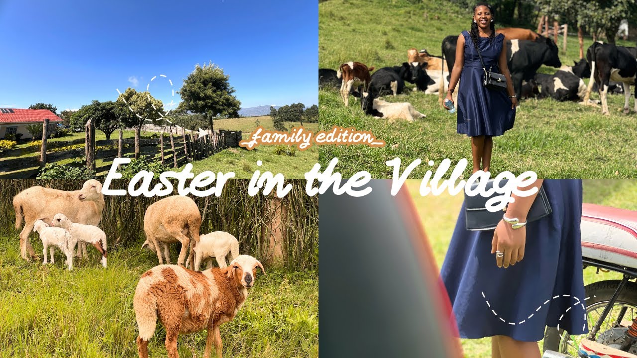 Easter in a Ugandan Village | Peaceful rural life