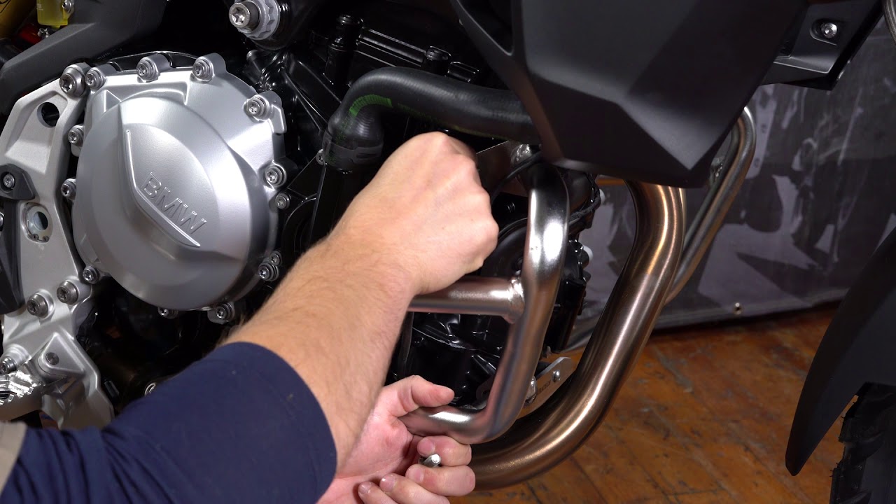BMW F850GS/F750GS Installation: Touratech Lower Engine Crash Bars