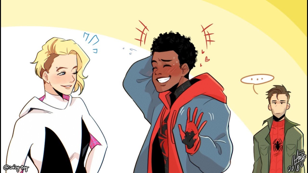 Spiderman Into the Spiderverse Comic Dub Compilation