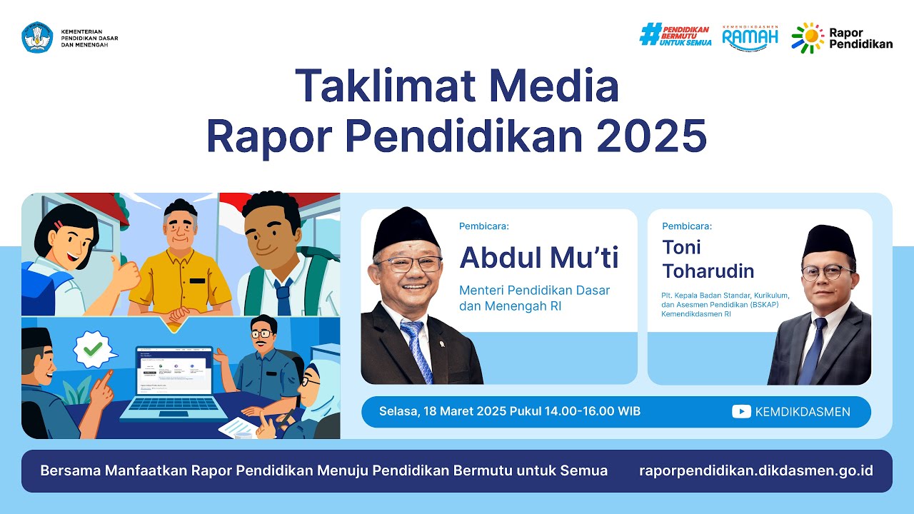 Taklimat Media: Rapor Pendidikan 2025