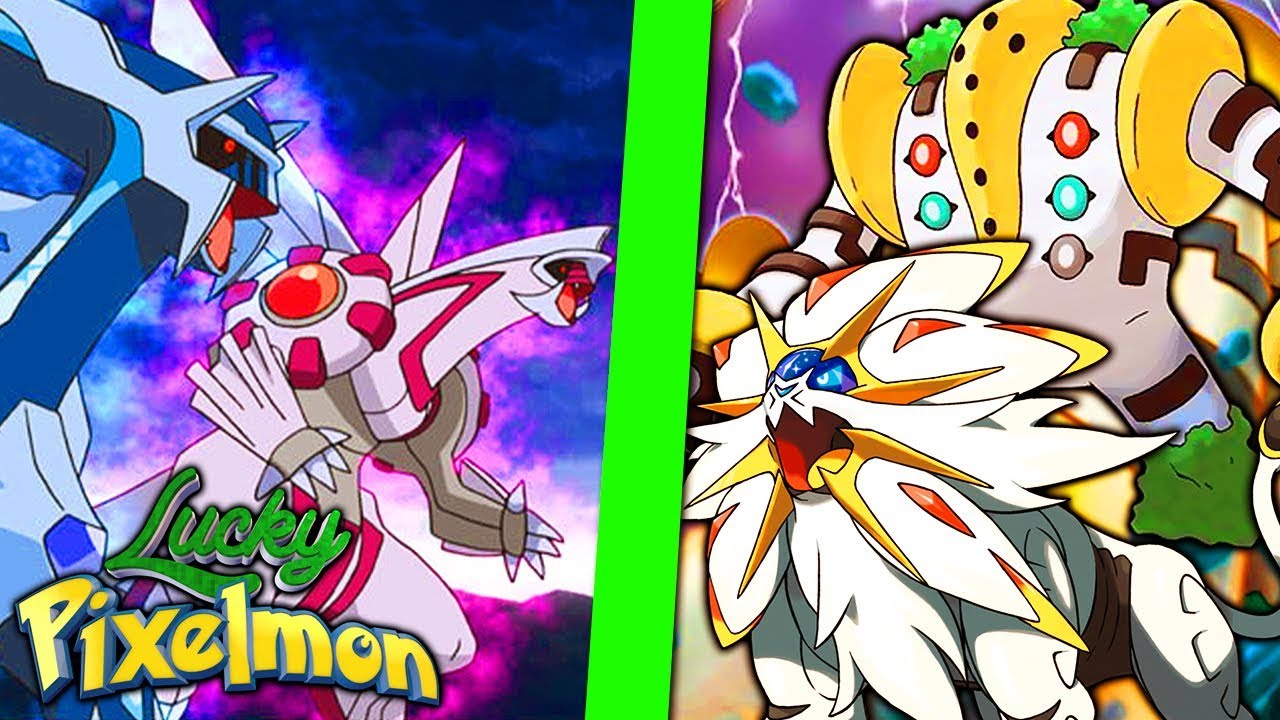 Minecraft Lucky Pixelmon - SOLGALEO E REGIGIGAS vs DIALGA E PALKIA ! QUAL É A MELHOR DUPLA ?!