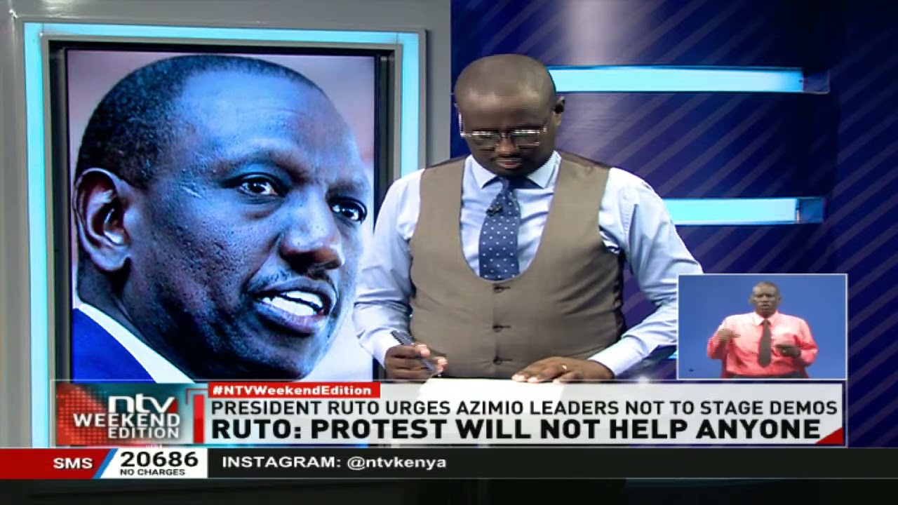 Ruto to Raila: Protest will not help anyone