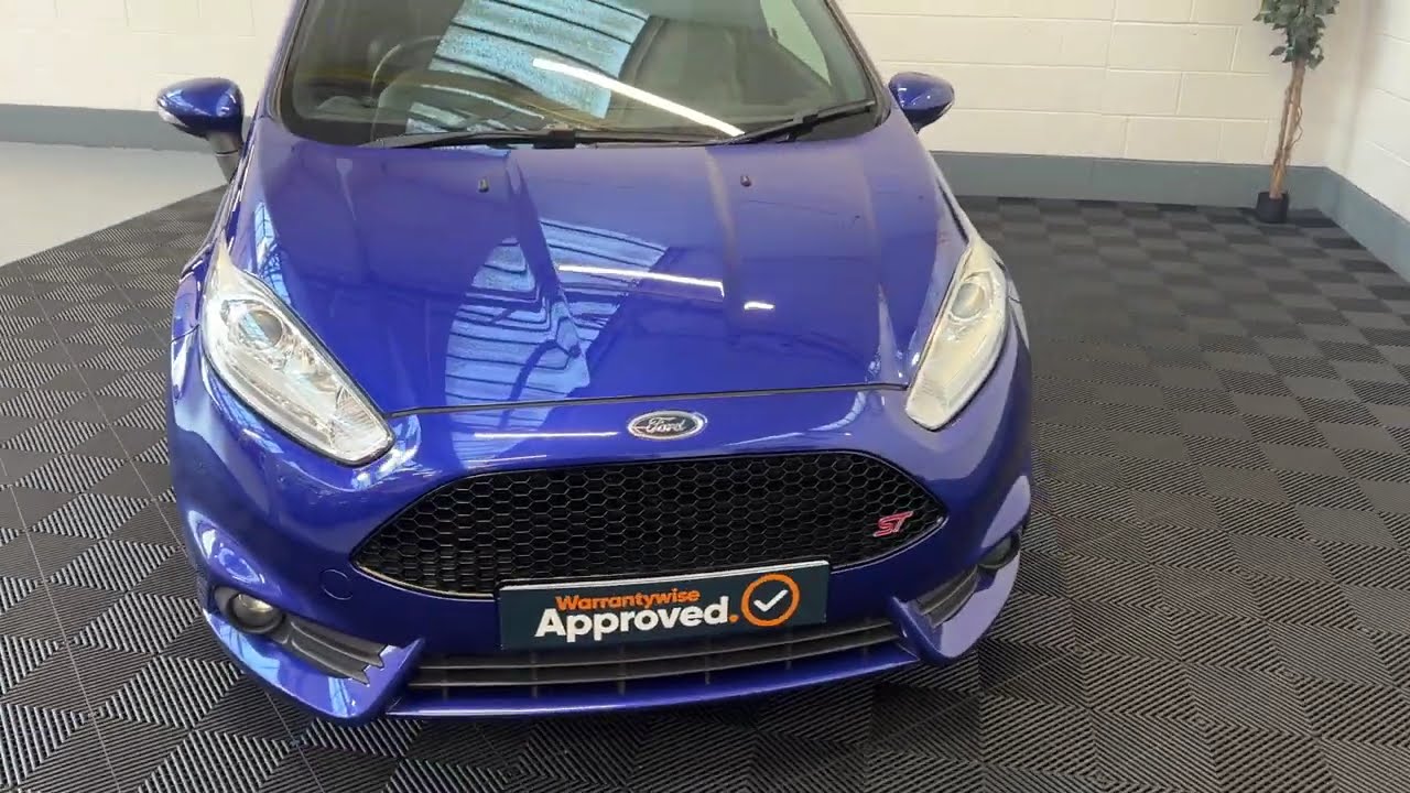 2017 FORD FIESTA ST-3 1.6T ECOBOOST, SPIRIT BLUE, IMMACULATE CONDITION, FOR SALE FORZA LINE COVENTRY