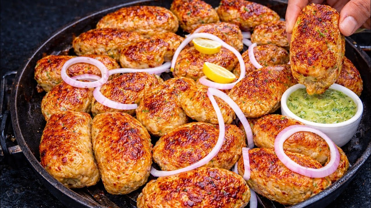 Ramzan Iftar Special Chicken Gola Kabab | Juicy & Soft Homemade Kabab Recipe 2026