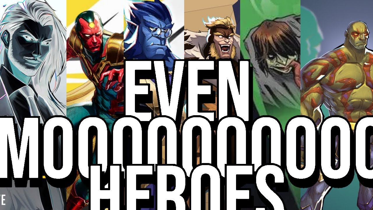 Even Morerer Marvel Rivals Heroes we want