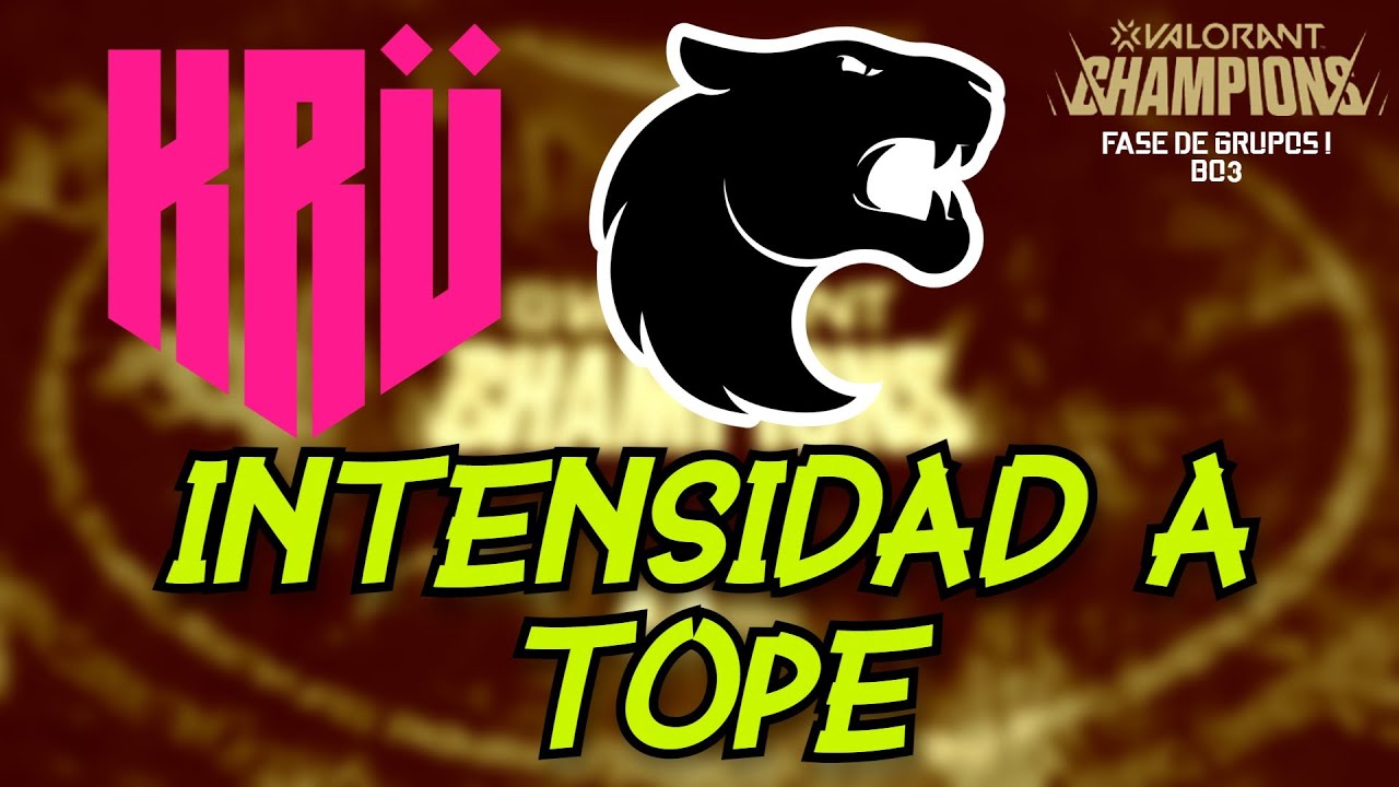 SERIE DE LOCURA | KRÜ ESPORTS vs FURIA | [ESP] #VALORANTChampions 2021