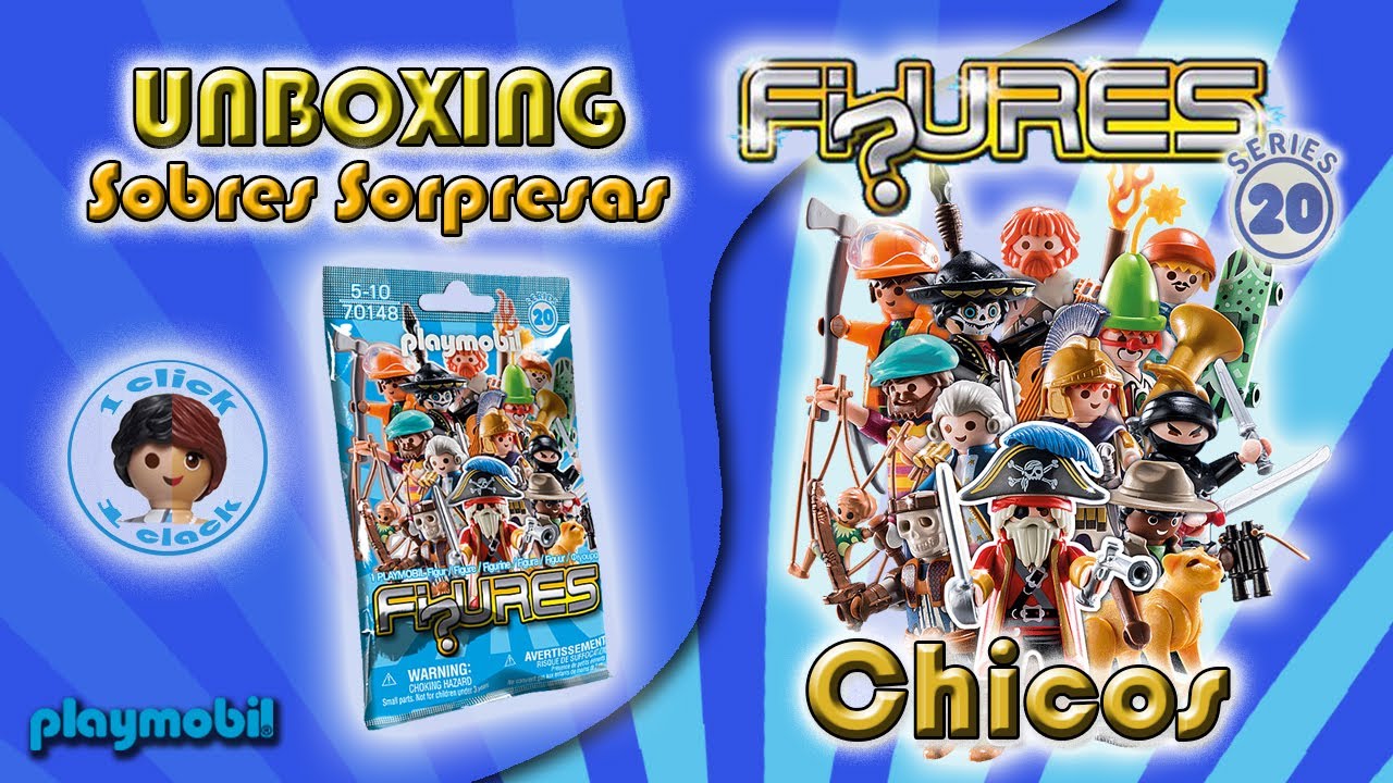 Playmobil Sobres sorpresa serie 20 chicos unboxing ¡¡NUEVO!! 2021