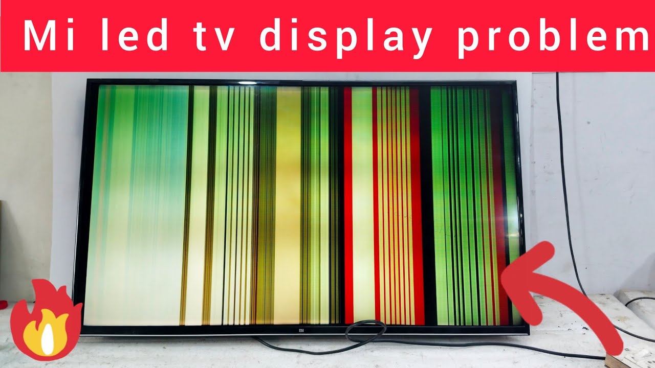 🛑Mi  Led tv display problem | ✔️mi 43 inch LED TV vertical line problem|| mi led tv horizontal line 
