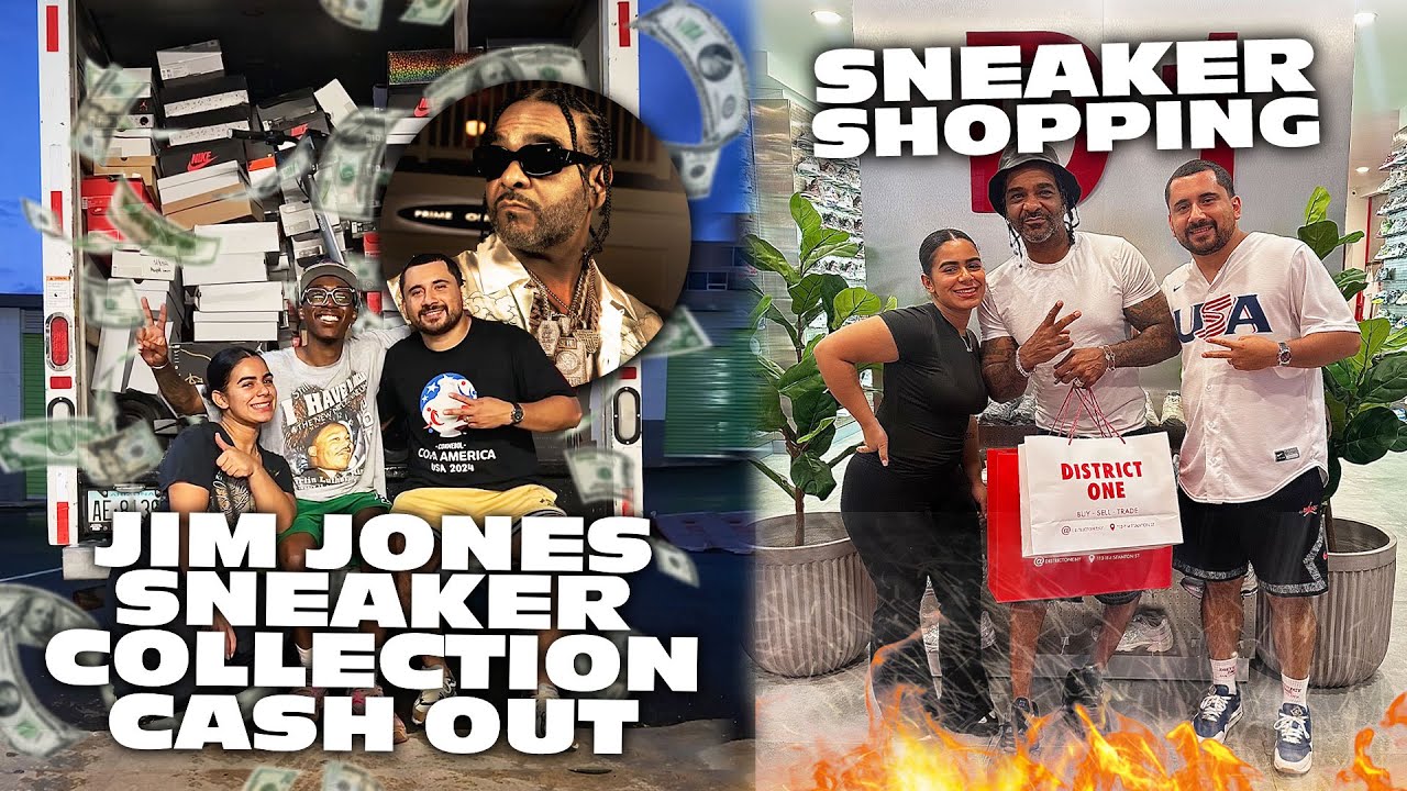 *GONE WRONG* Jim Jones Sneaker Collection Cash Out!!