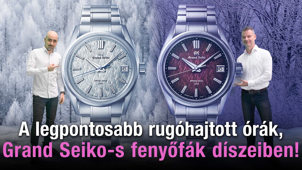 A legpontosabb rugóhajtott órák, Grand Seiko-s fenyőfák díszében! - Seiko Boutique TV S06E17
