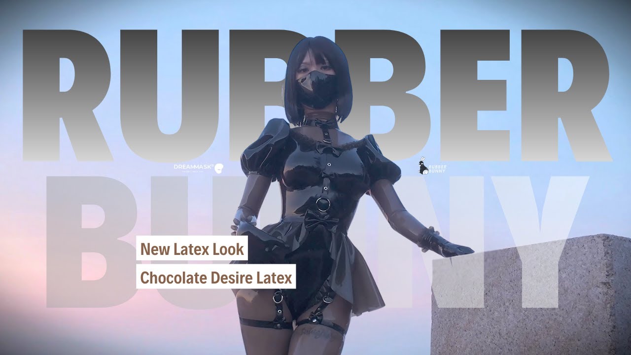 She Moves with the Sea｜RubberBunny 2026 New Latex Look 👗