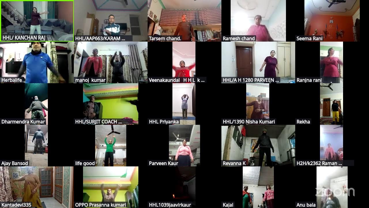 Herbalife's Zoom Meeting