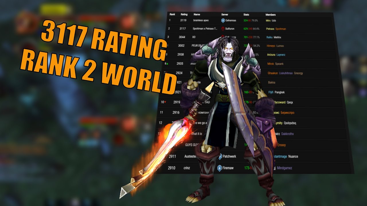 Petraxs - Rank 1 Rogue TBC PvP - THE LAST 3 GAMES OF THE SEASON 1