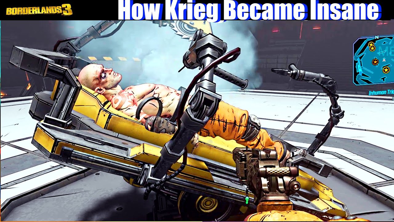 Borderlands 3 - How Krieg Became Insane & Psycho