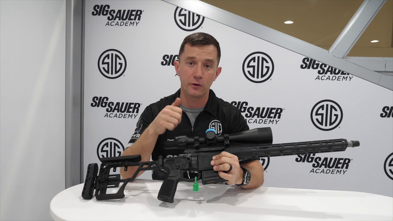 The New SIG Sauer CROSS Bolt Action Rifle