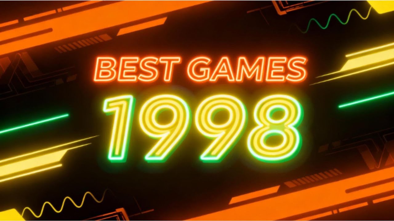 TOP 10 Best Video Games of 1998 (Retro Gaming List)