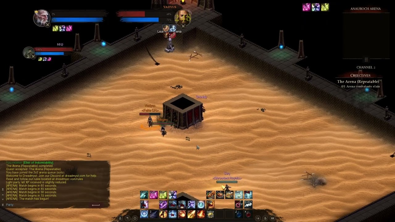 Dreadmyst Another Paladin botting in Arena