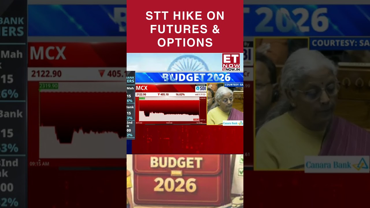 Budget 2026: STT Hike on Futures & Options | MAT Tax Reforms Explained | Nirmala Sitharaman Speech