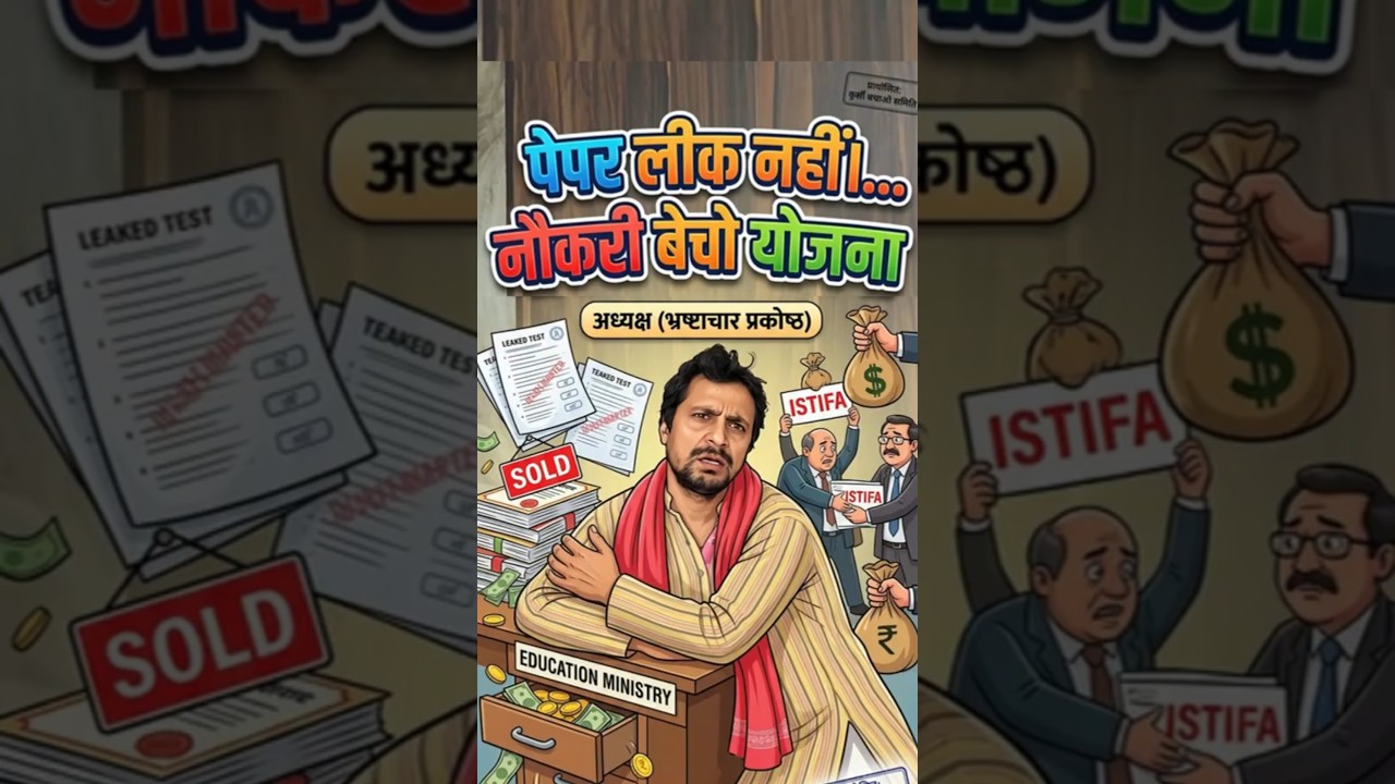Naukri becho Yojna #actrajeev #sastibaatenshorts #studentprotest #jpsc