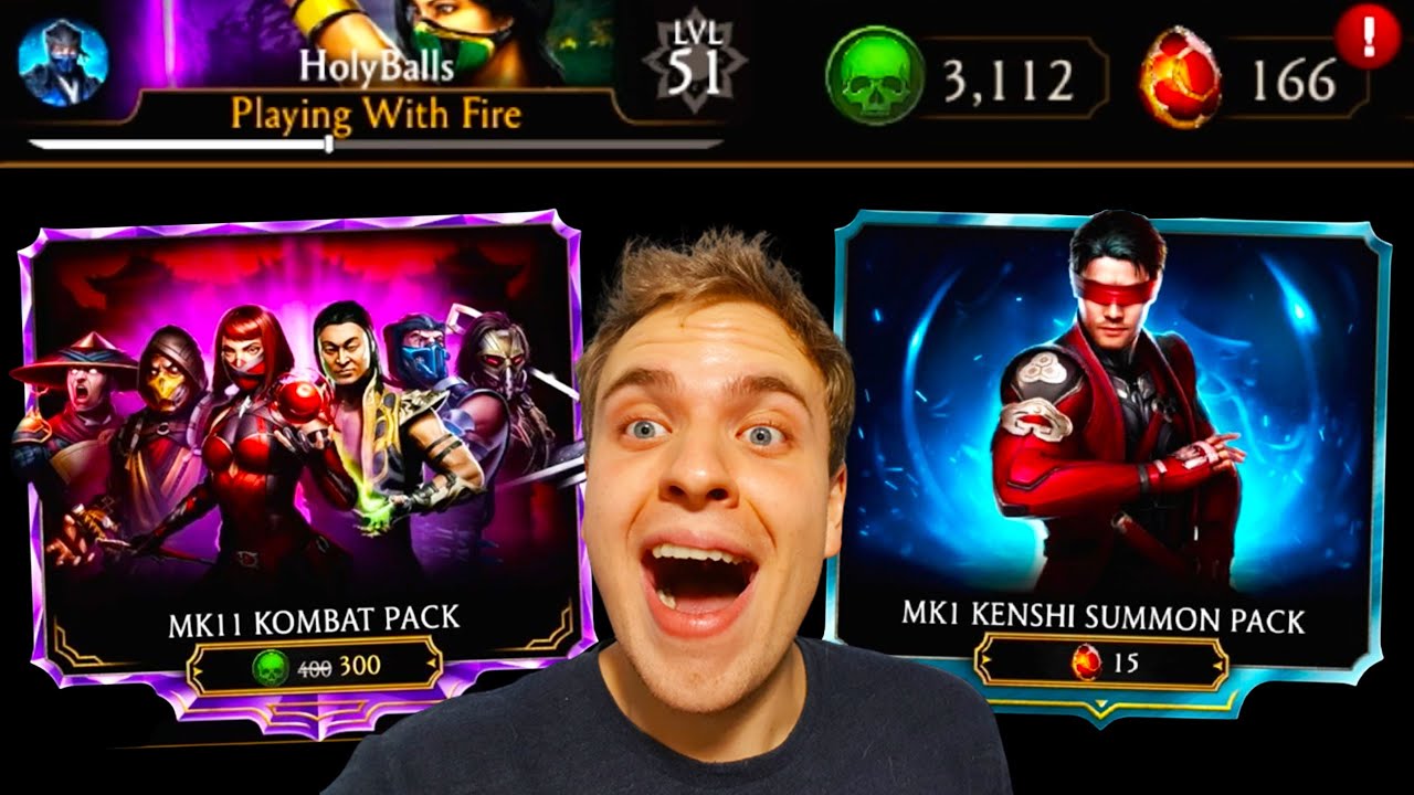 MK Mobile. My Beginner Account Pack Opening. I Spent All Souls and Krystals. Was It Worth It?