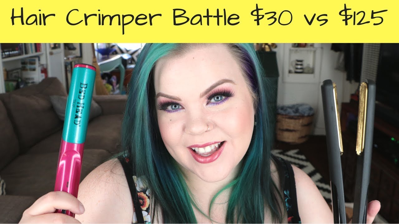 Hair Crimper Beauty Battle! Fine Hair Volume Hack!