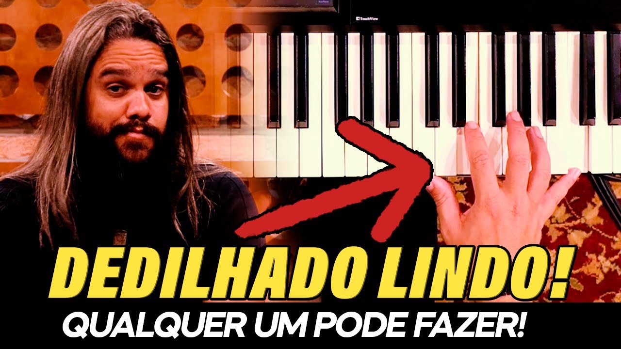 O Melhor dedilhado pra sair do básico no teclado | Léo Carvalho