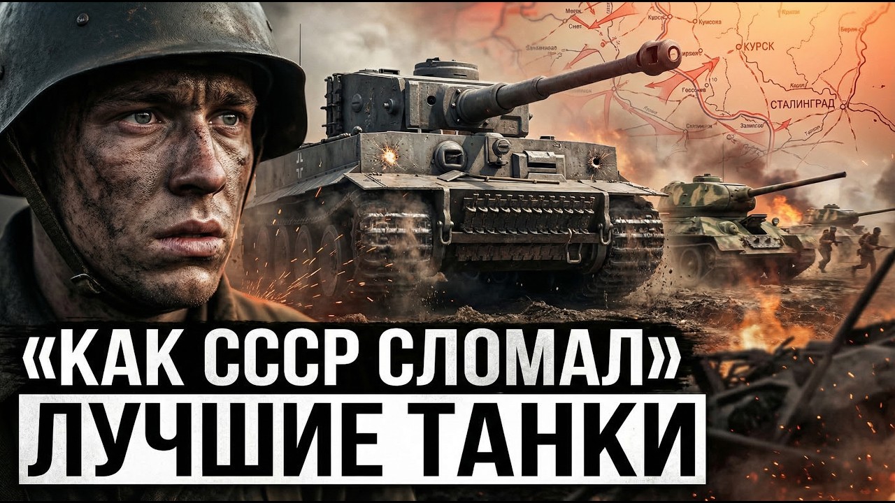 Немецкие танки были лучше. Почему победил СССР