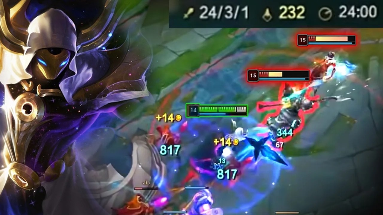 What Happen When Enemy Kassadin Had 1 Second Cool Down on ULTIMATE - Engsub