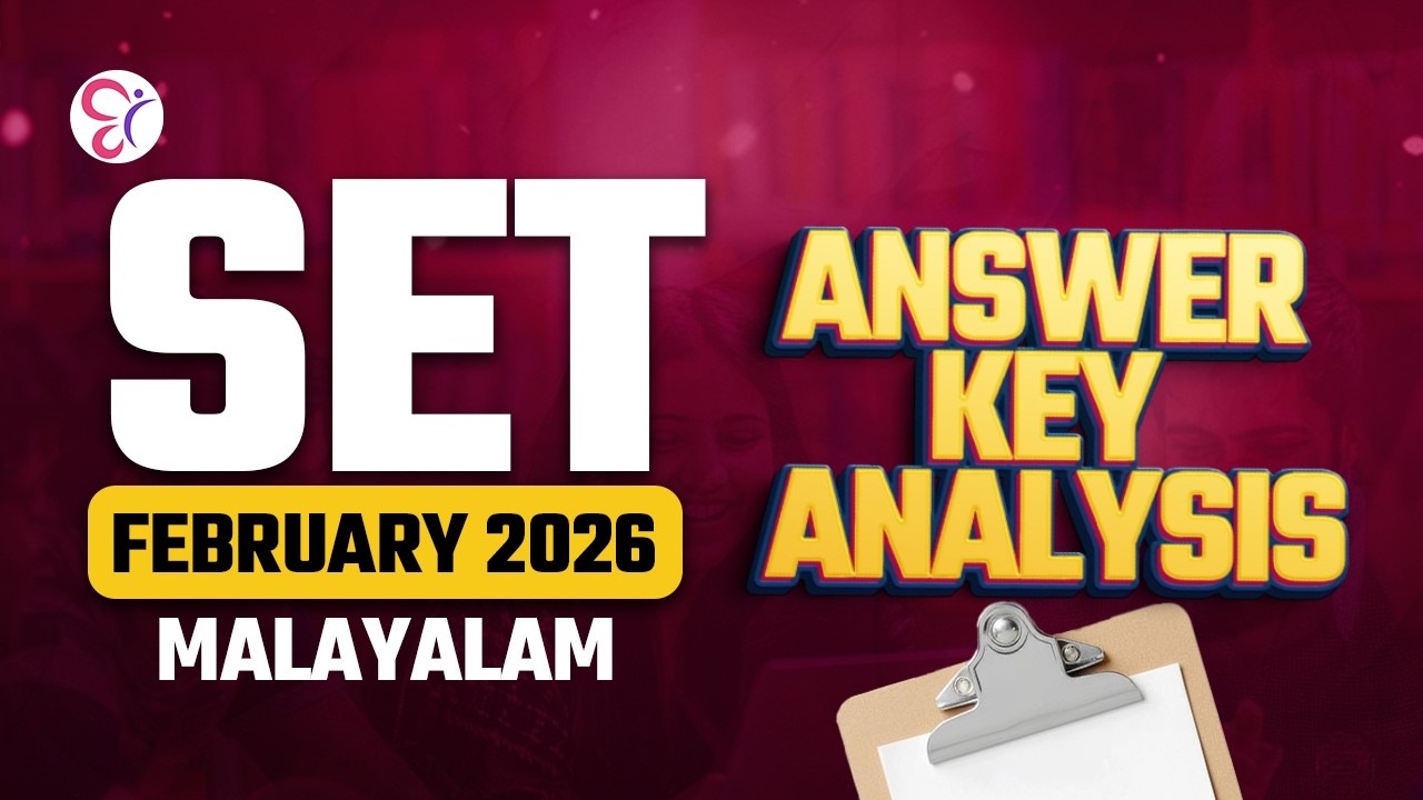 SET FEBRUARY 2026 MALAYALAM ANSWER KEY ANALYSIS | SET EXAM COACHING CLASS | KERALA SET EXAM 2026