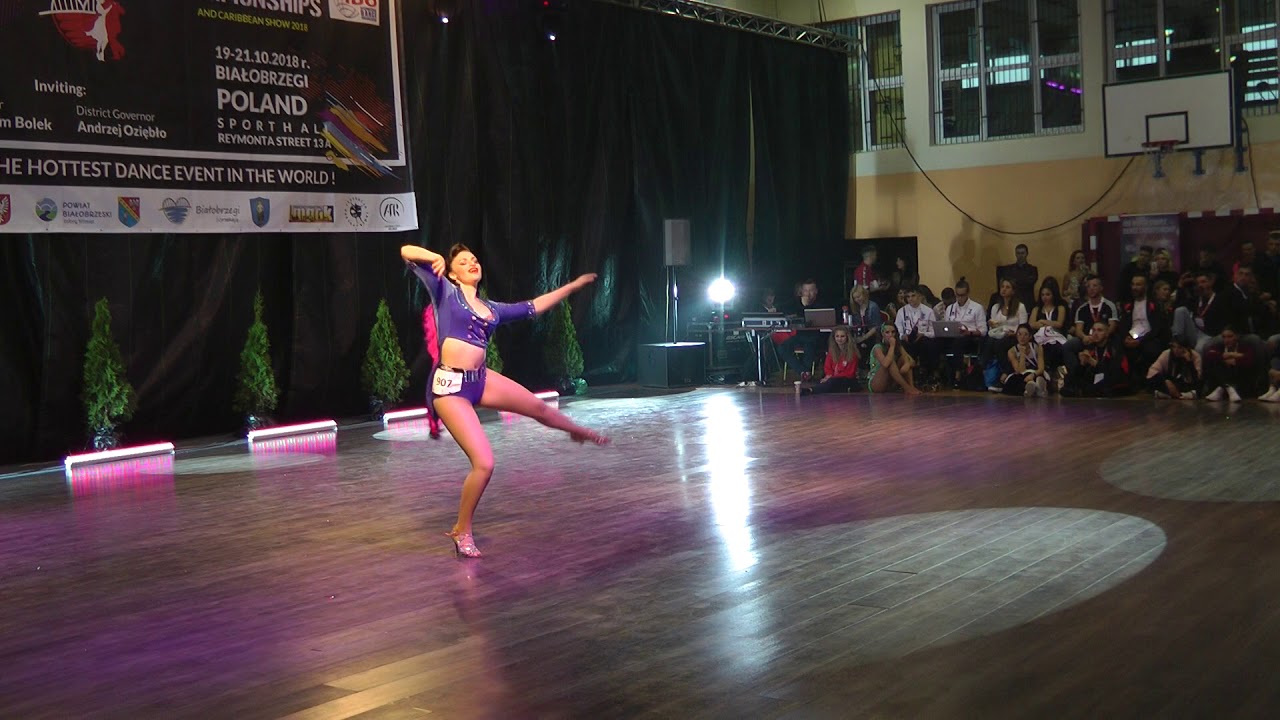 IDO World Couple Dance Championship 2018: Salsa shine female adults - Final (choreography)